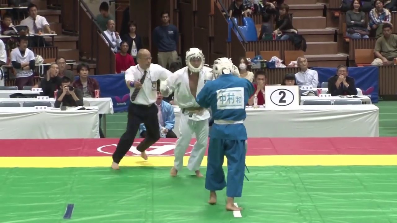 2012年空道無差別大会　中村和裕（プロMMA）vs中村知大（世界チャンピオン）