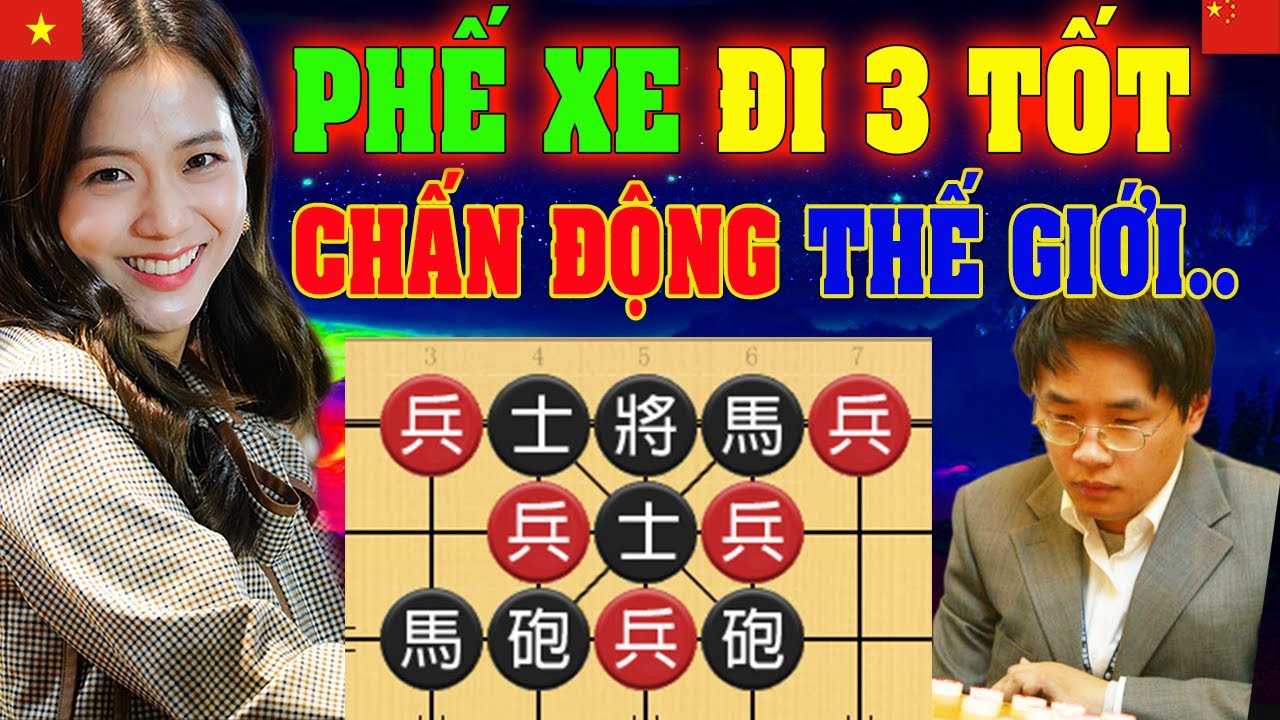 🔴Phế XE đi 3 TỐT đoạt CHUNG KẾT, GÁI VIỆT Gây Bão Kỳ Đàn THẾ GIỚI | [Ly cờ tướng]