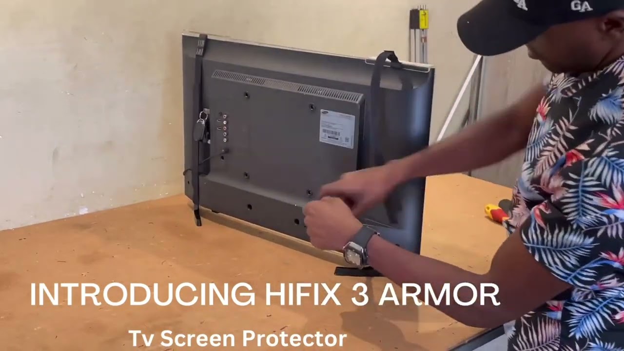 Easy Installation of HiFix 3 Armor Tv screen Guard