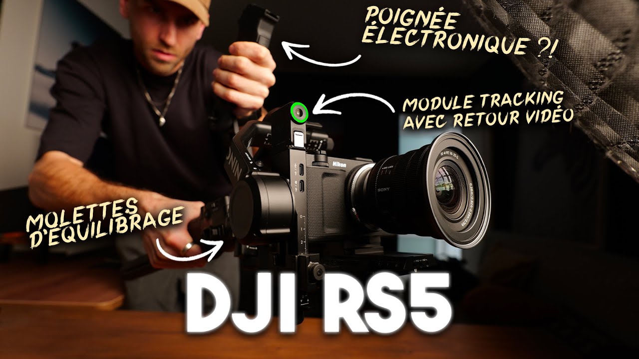 DJI RS5 - Ces nouveautés sont GAME CHANGER