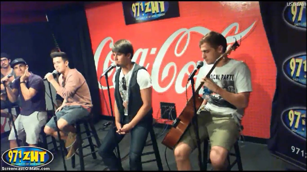 Big Time Rush live at Coca-Cola lounge