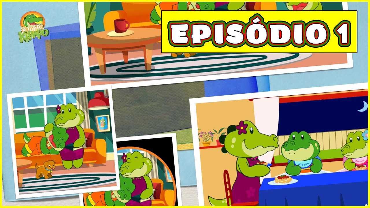 Família Kipapo - Episódio 1  - Desenho Infantil Musical