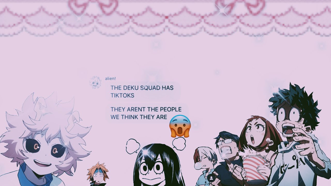 Mina exposes the Dekusquads Tiktoks! | Tododeku