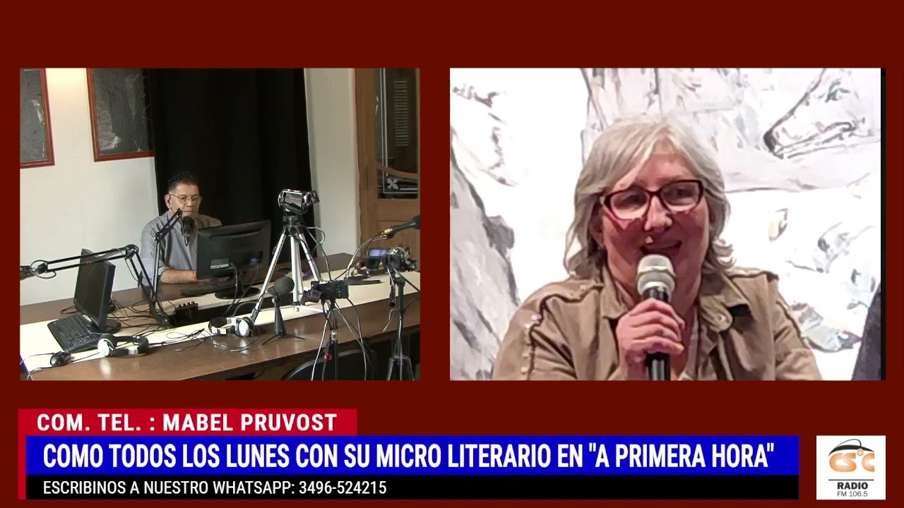 A PRIMERA HORA | MABEL PRUVOST CON SU MICRO LITERARIO DE TODOS LOS LUNES