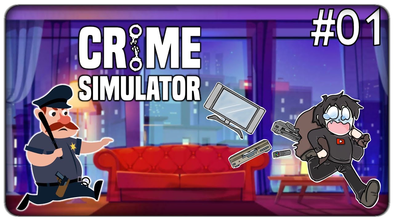 SONO UN LADRO CHE FA LE SPEEDRUN: QUANTO RIESCI A RUBARE IN 10 MINUTI?? | Crime Simulator -  ep.01