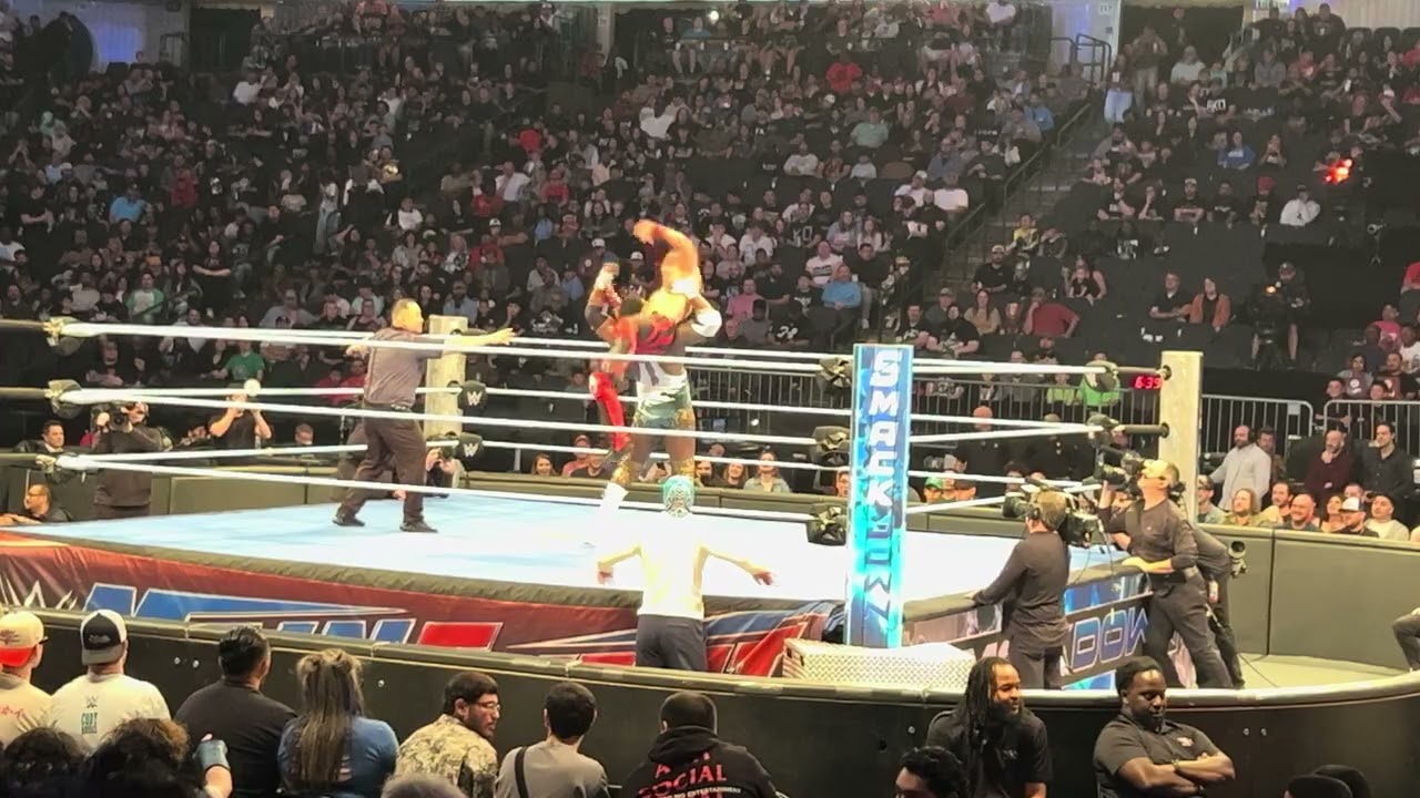 Fraxiom VS Royce Keys WWE Friday night Smackdown February 13 2026 Dallas Texas not aired  