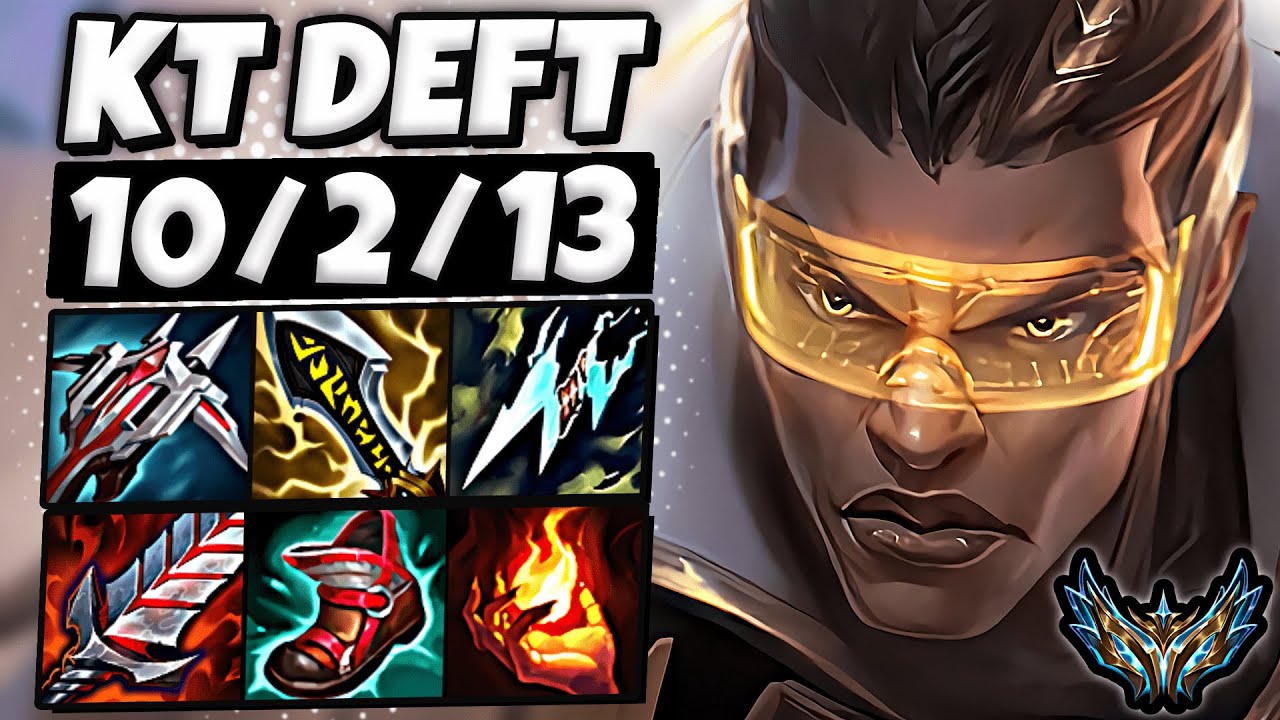 Lucian vs Zeri ADC [ KT Deft ] Patch 14.6 Korea Challenger