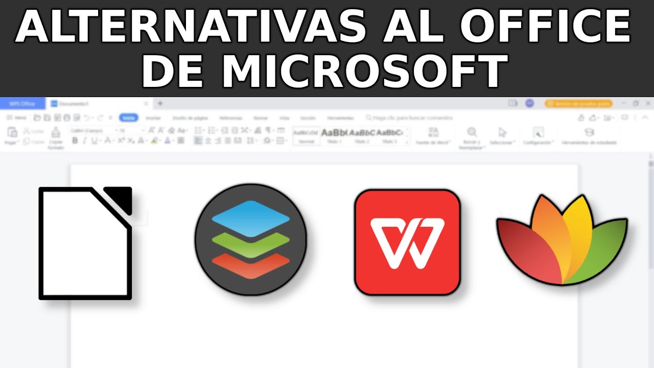 OFFICE: Las Mejores Alternativas GRATIS