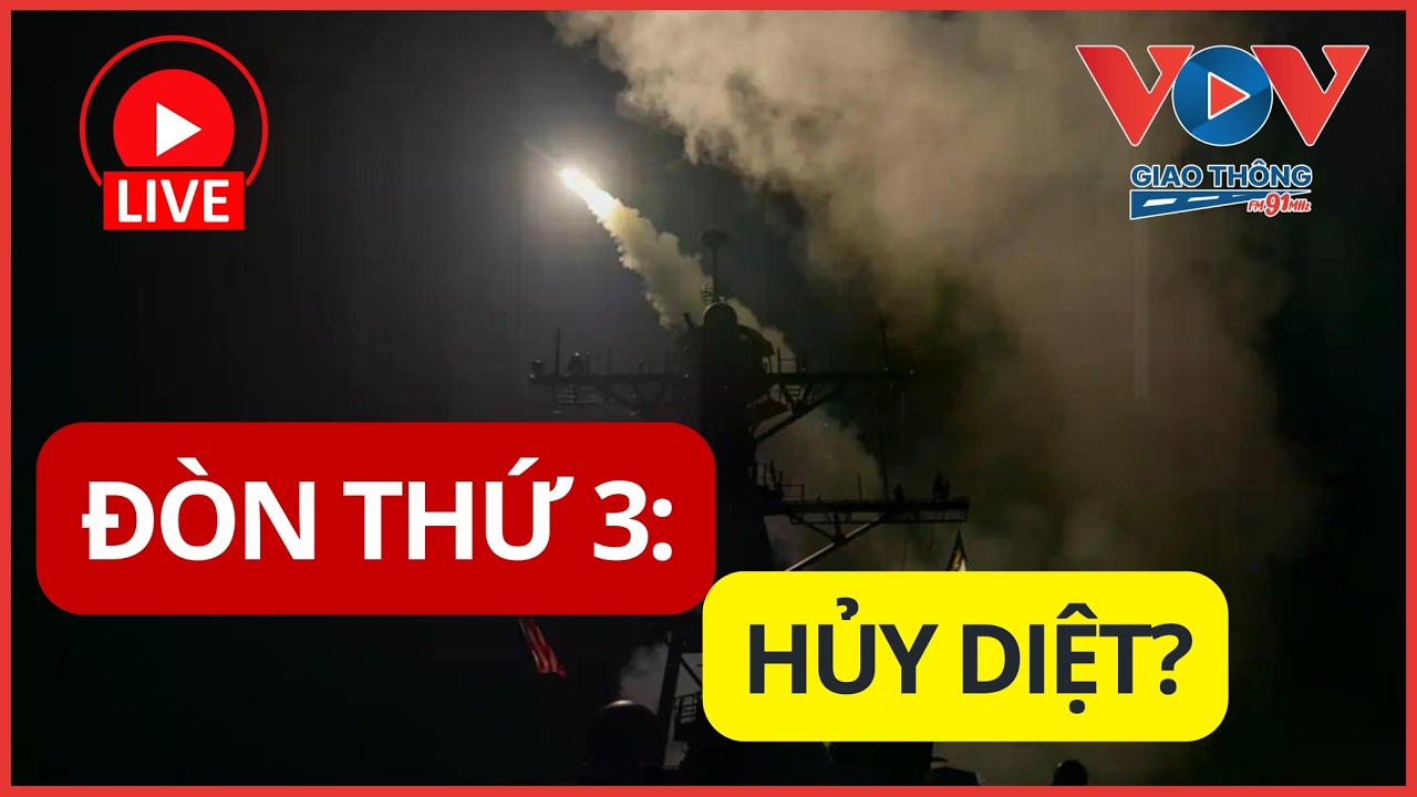 🔴 TRỰC TIẾP: Mỹ chuẩn bị đợt tấn công thứ ba mạnh nhất vào Iran: Toàn cảnh chiến dịch Epic Fury