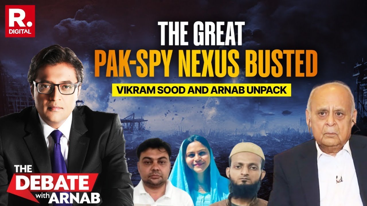 Vikram Sood, Ex R&AW Chief, Tells Arnab How SPY Nexus Works