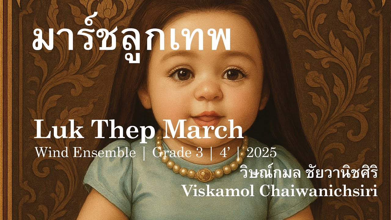 Viskamol Chaiwanichsiri - มาร์ชลูกเทพ (Luk Thep March) (2025) [Score VDO]