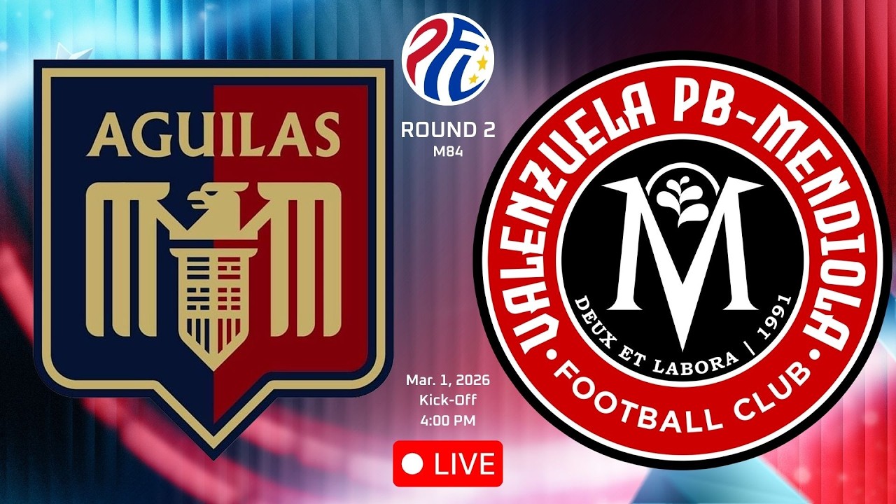 PFL 2025-2026 LIVE: AGUILAS - UMAK FC VS VALENZUELA PB - MENDIOLA || Round 2 | M84