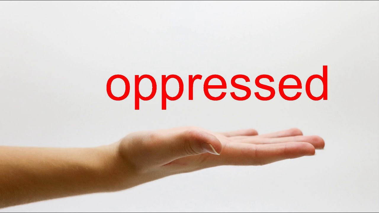 How to Pronounce oppressed - American English