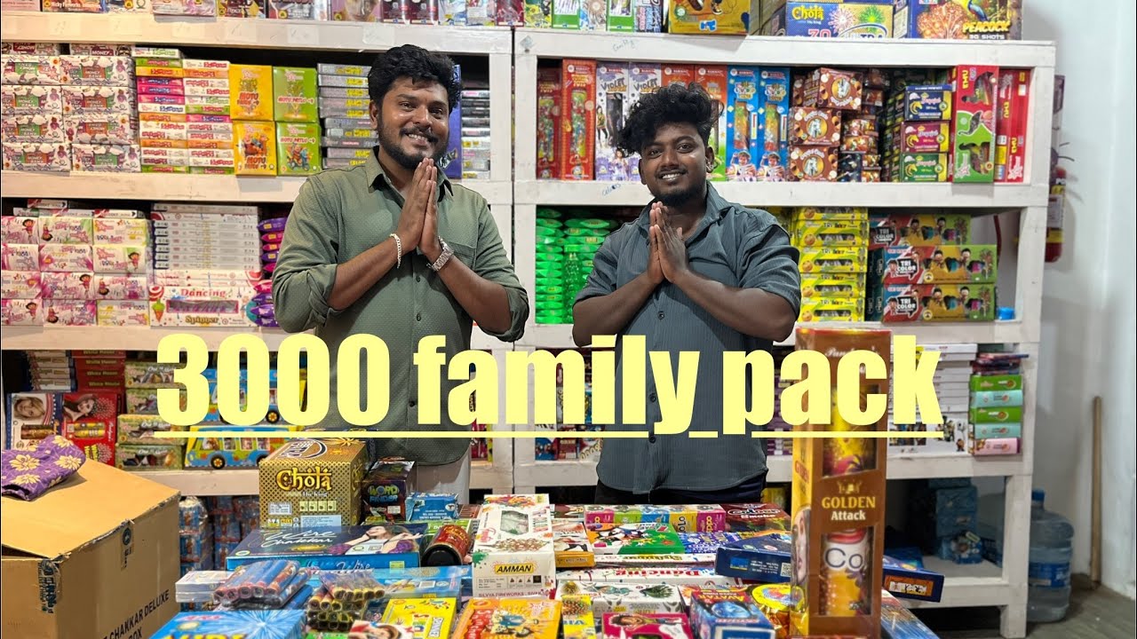 COLORS CRACKERS 3000 FAMILY COMBO PACK 2025 unboxing 🔥🔥🔥🔥🔥🔥🎇🎆🎆🎇🎆