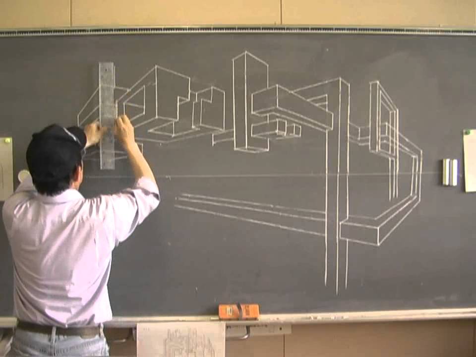 「二点透視図法8」 実践編