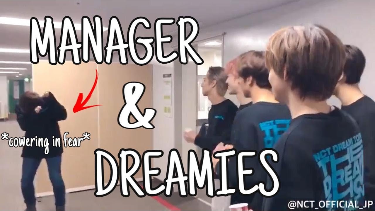nct dream’s cute interactions with managers/staffs