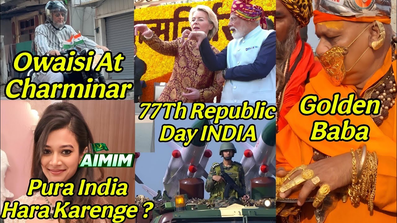 INDIA 77th Republic Day | Mumbra Ya Maharashtra Nahi Pura India Hara Karenge: Pathan | Owaisi | Baba