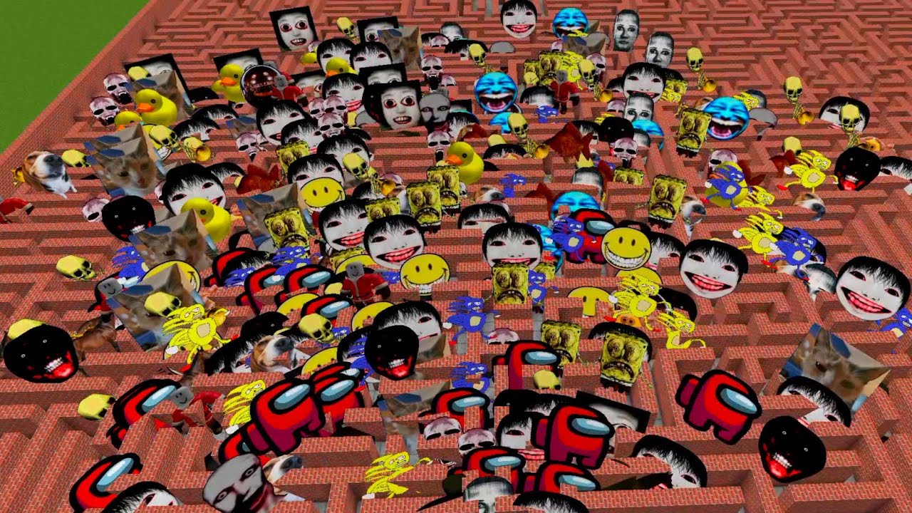 Summon Funny & Horror NEXTBOTS Addon Maze in Minecraft PE