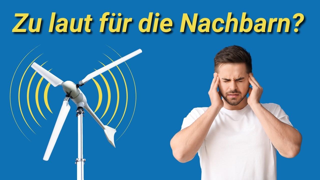 Wie laut sind kleine Windkraftanlagen WIRKLICH?