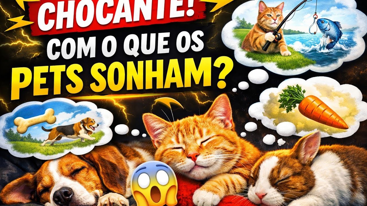 Com o que os Pets sonham?