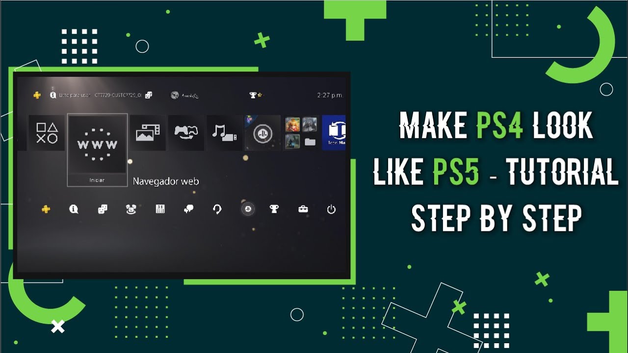 How To Make PS4 Look Like PS5 | Tutorial Step By Step