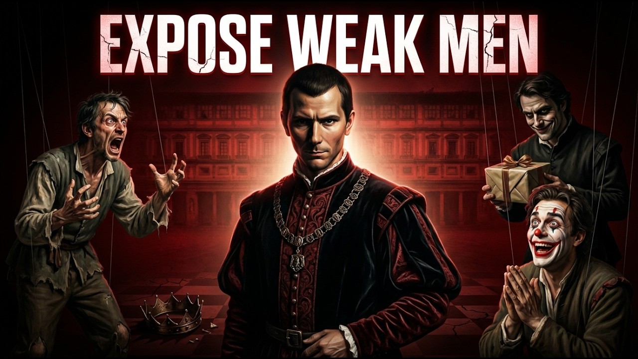 ​3 Behaviors That Instantly Expose Weak Men - Machiavelli’s Identification method