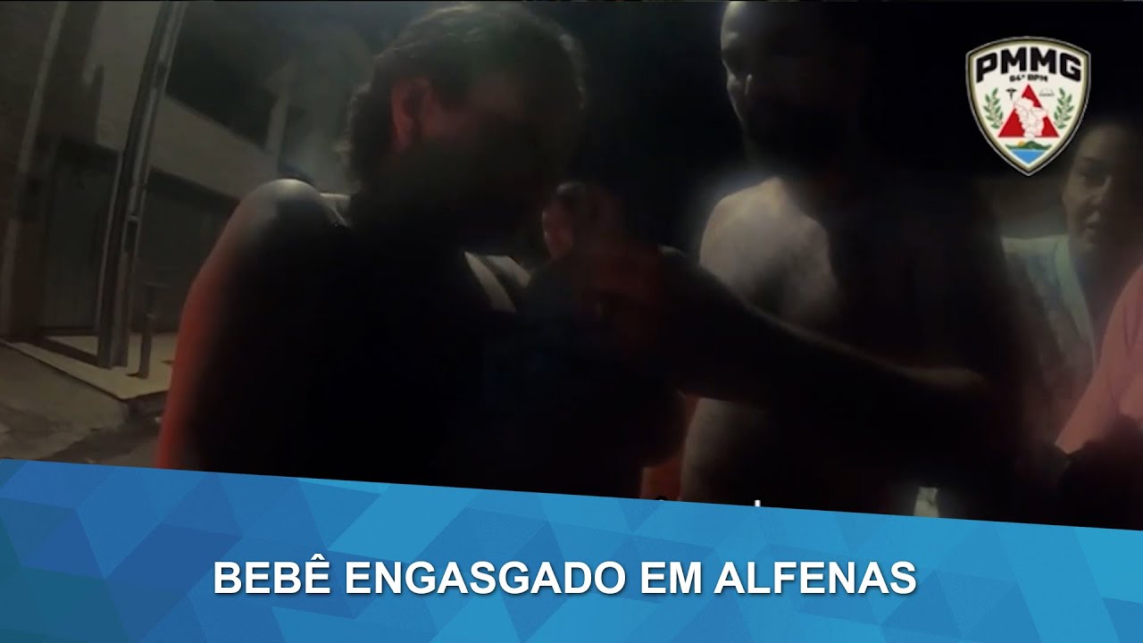 Fam&iacute;lia vive momentos de desespero com beb&ecirc; engasgado em Alfenas