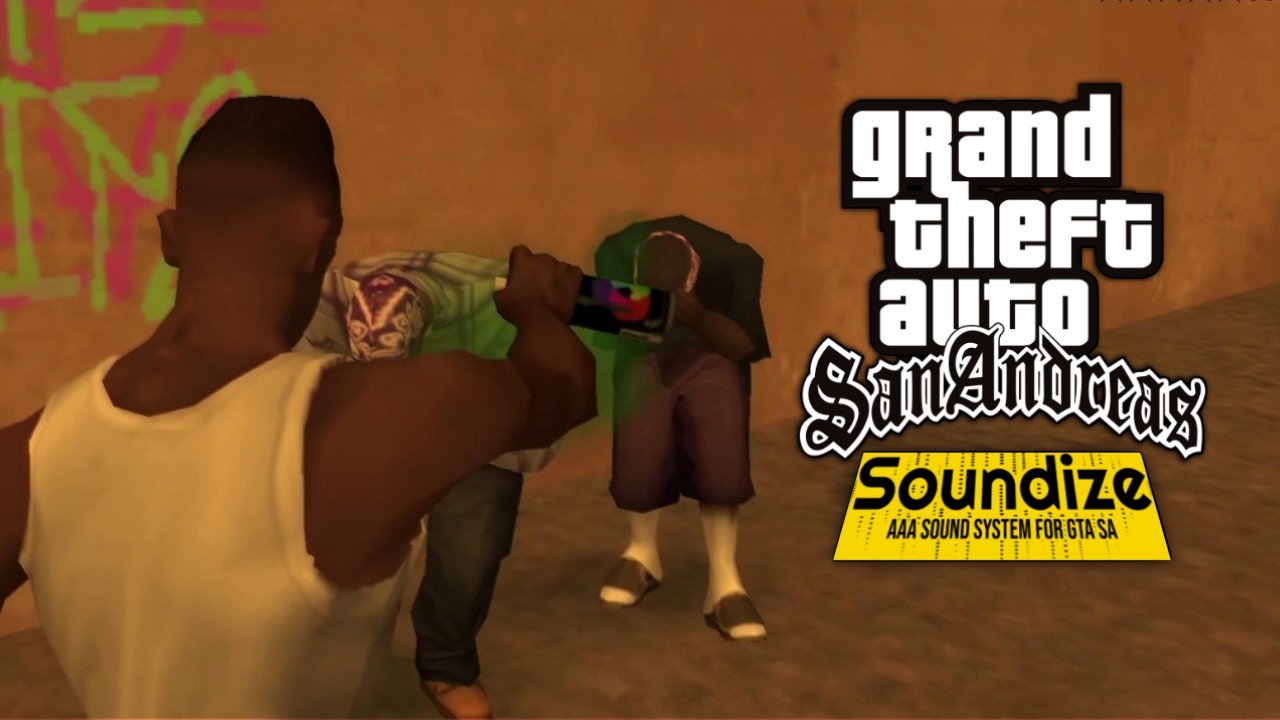 GTA San Andreas Soundized | Tagging Up Turf