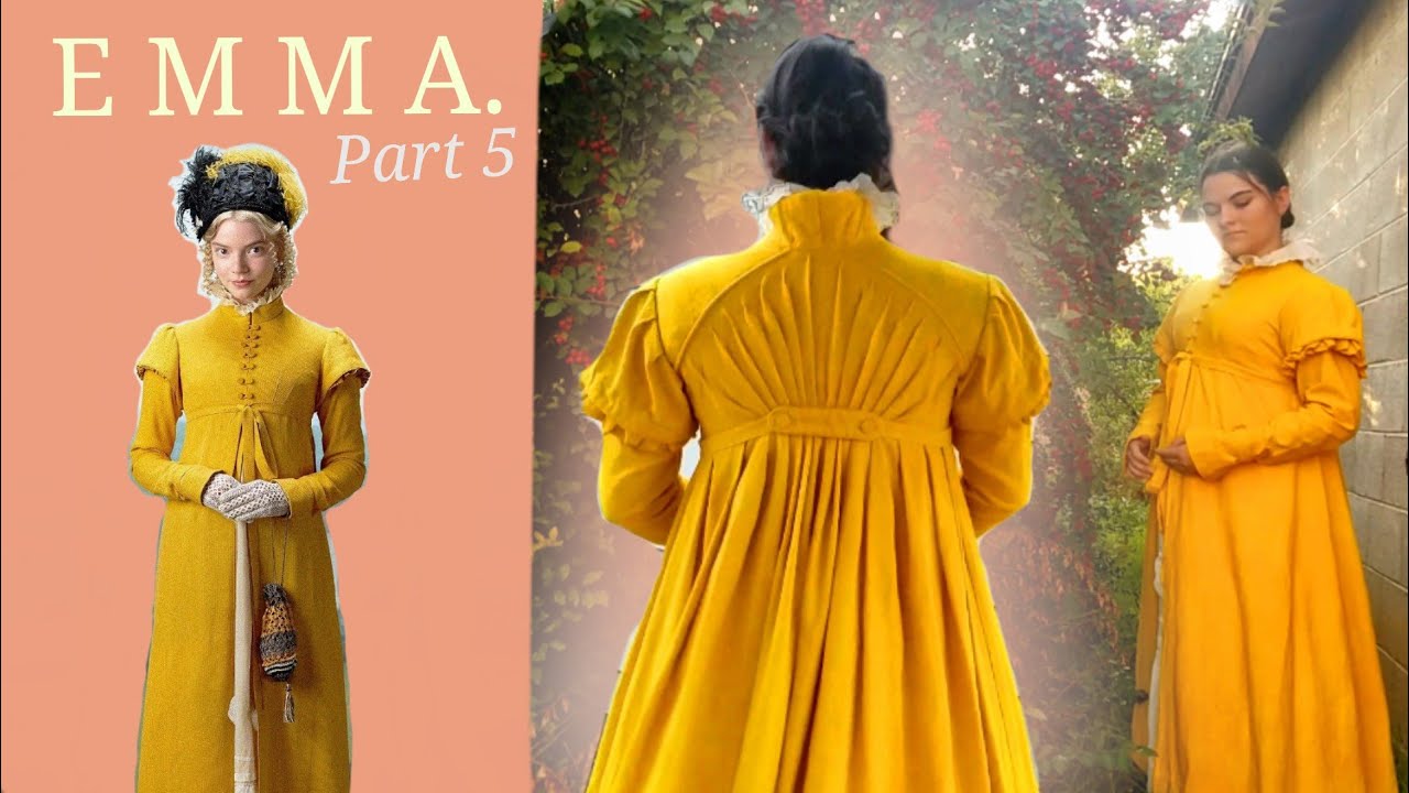 How to make that iconic Yellow Pelisse from EMMA.