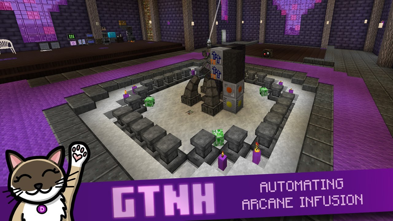 How to automate Arcane Infusion with Steve's Factory Manager in GTNH