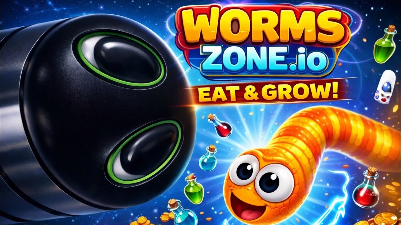 Worms Zone.io 🔥 Pro Gameplay | Biggest Worm Ever! New Viral  Bigg Sank 😱 Worms Zone.io Video 2026 🎯