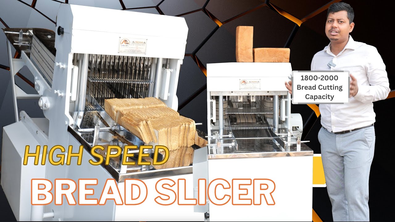 Best High Speed Bread Slicer | Bread and Rusk Cutting Machine | Bread Factory