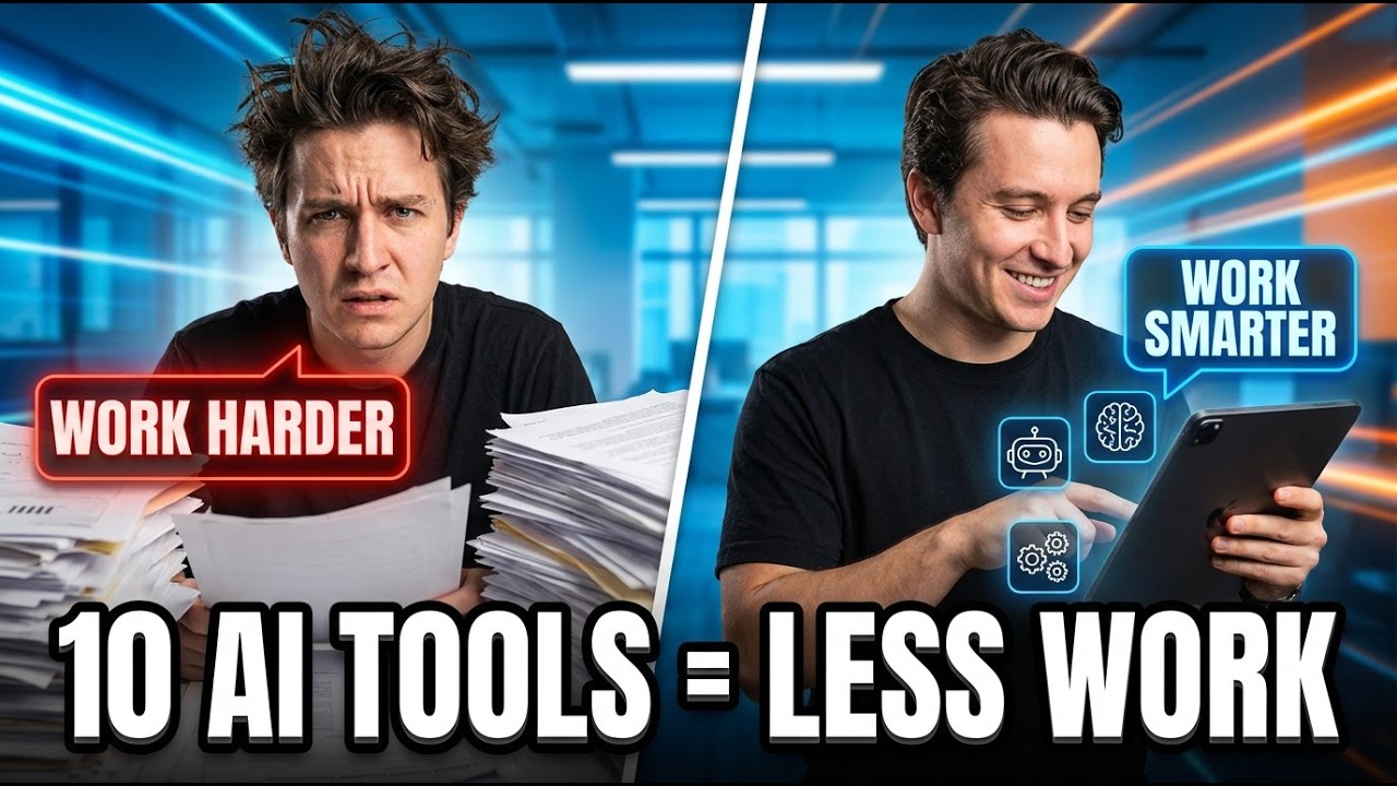 How 10 AI Tools Replaced 80% of My Daily Tasks