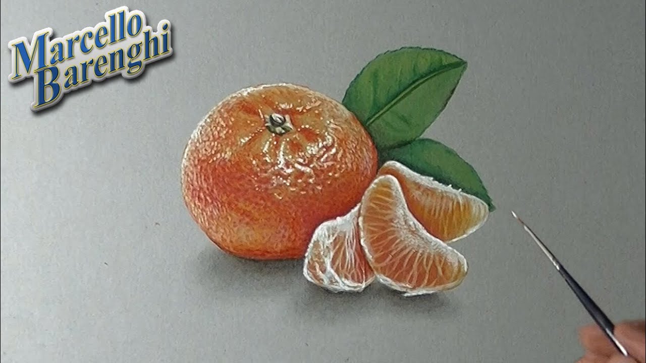 Tangerine Drawing