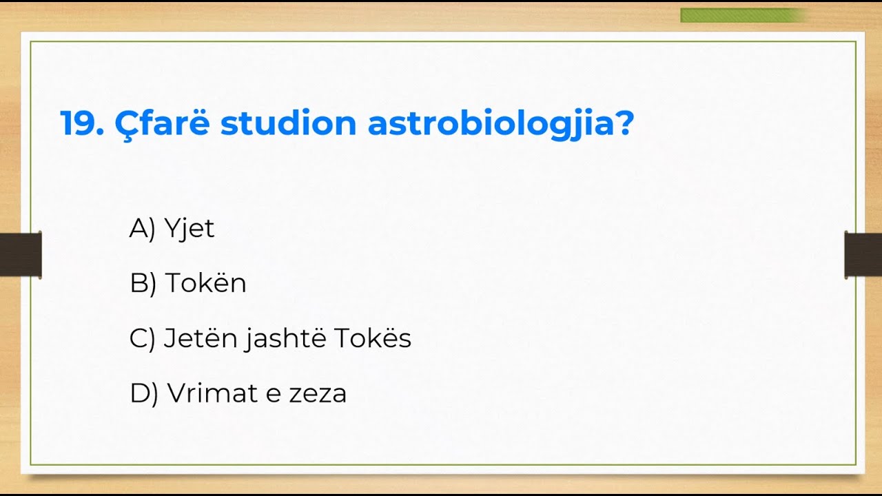 Quiz shqip - Njohuri të përgjithshme 4 - 50 pyetje që do të të bëjnë të mendosh -  Sfido Trurin