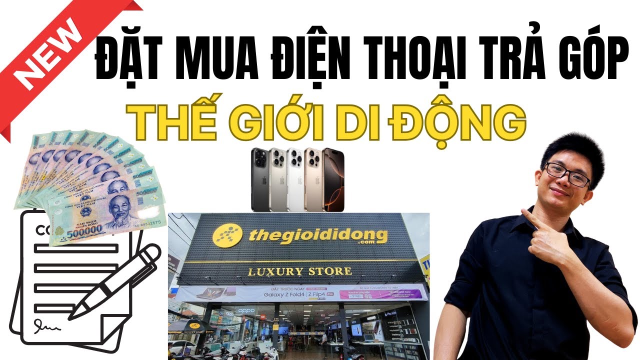 ✅Đi Mua Trả Góp Điện Thoại Ở Thế Giới Di Động Và Cái Kết