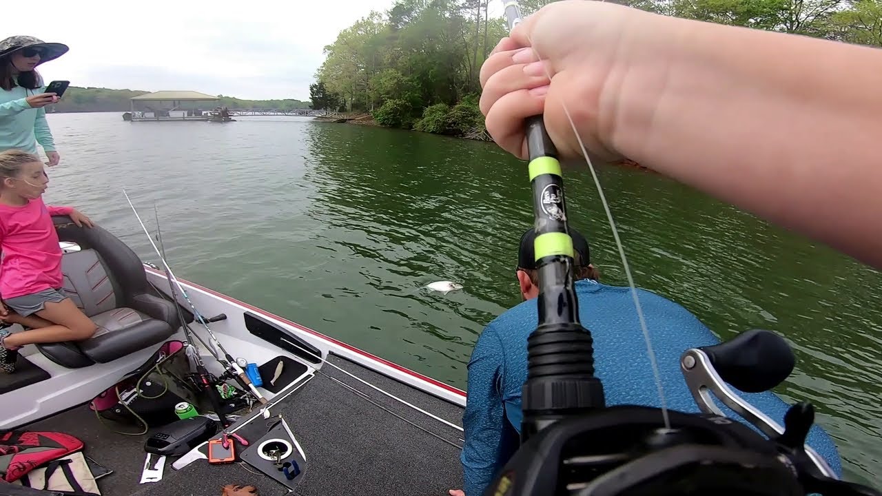 Lake Hartwell April Bass Fishing!