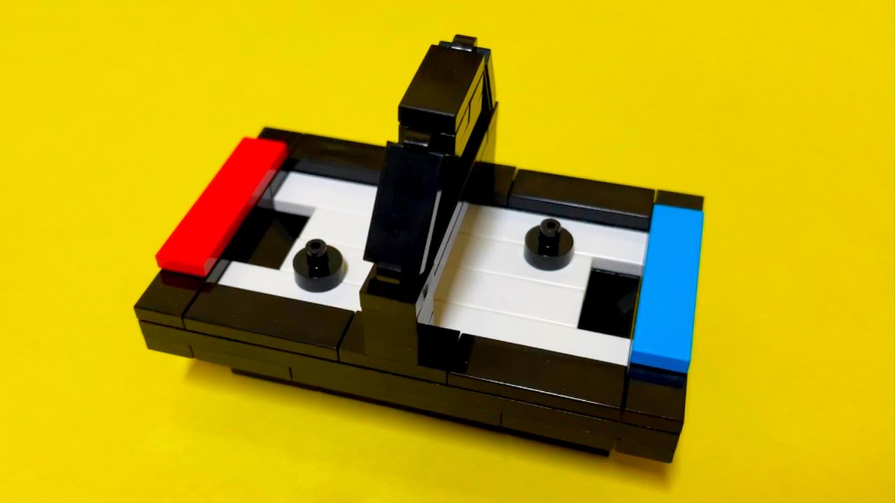 How to Build a working Lego Air Hockey Table - No Technic Pieces
