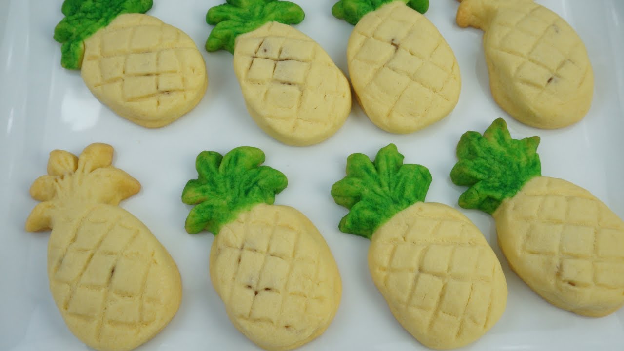 GALLETAS DE PIÑA🍍RELLENAS /MOLDE 3D/ El Rincón de Belén