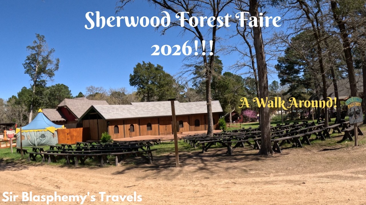 Ярмарка в Шервудском лесу 2026! - Прогулка по территории! - За кулисами! - #sherwoodforestfaire