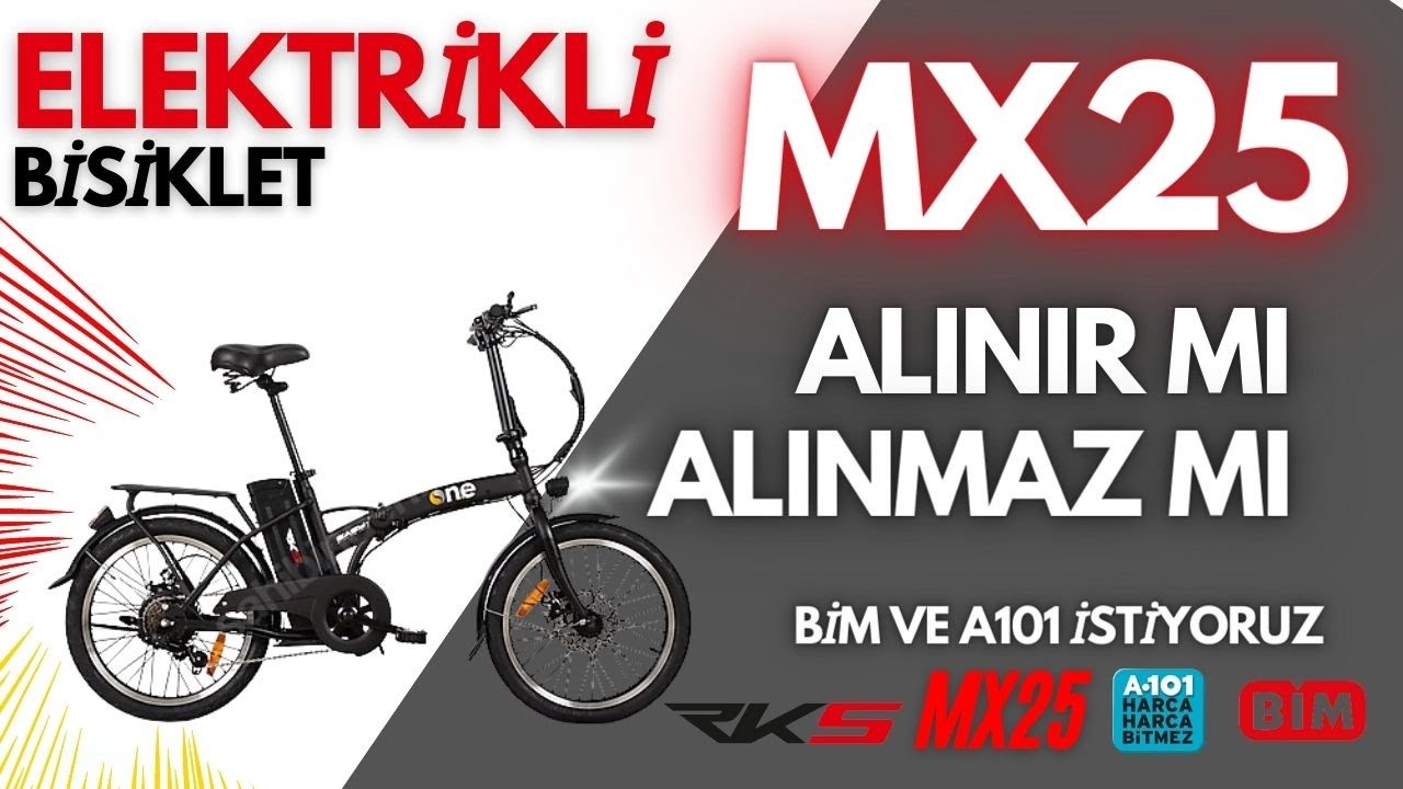 Rks The One mx25 Elektrikli Bisiklet Tanıtımı, / Alınır mı Alınmaz Mı, / #bimmx25elektriklibisiklet,