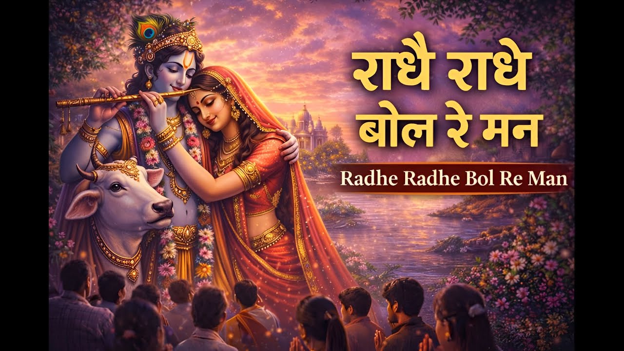 🌸 “राधे राधे बोल रे मन” 🌸 | Radhe Radhe Bol Re Mann 🌸| Krishna - Radha Bhajan |