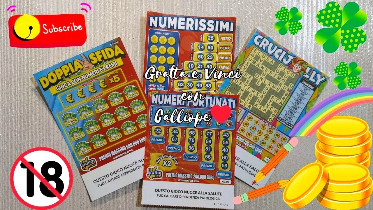 Gratta e Vinci: Misto, vediamo come va🔞🤩🍀💵😘🫰🏼