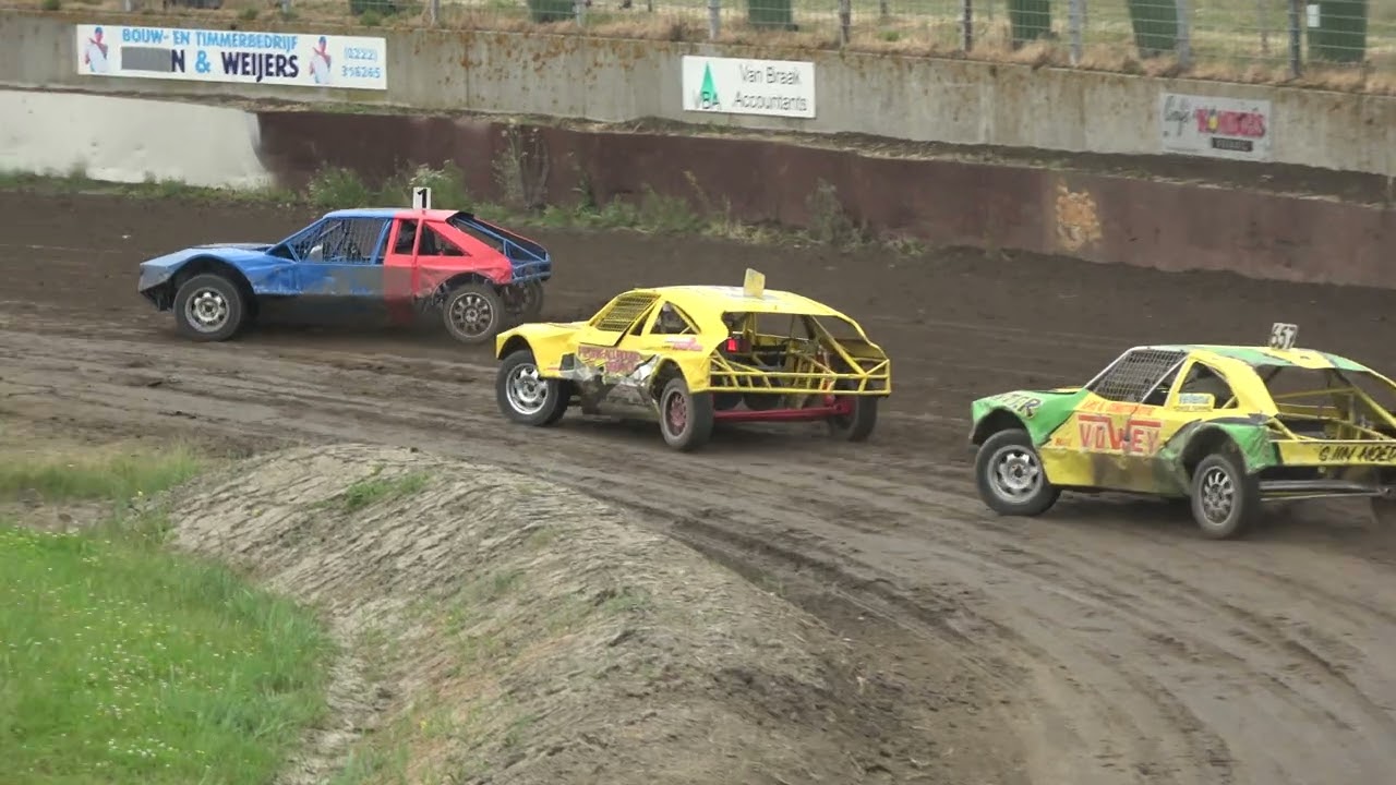 Vrijestandaard heat 1 Texel 18 juni 2023 Speedway autocross - RaRaRacing