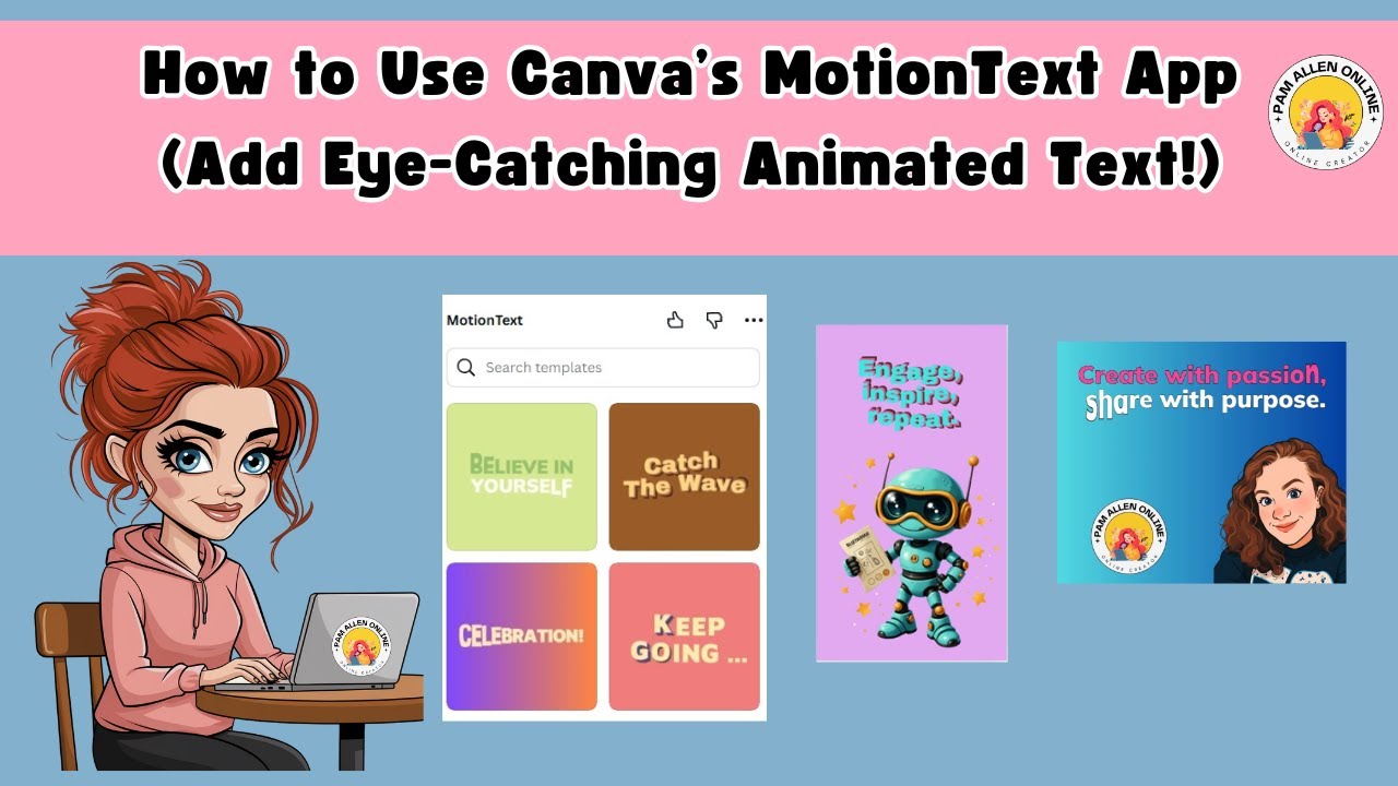 I Tried Canva MotionText App and My Reels Finally Pop!