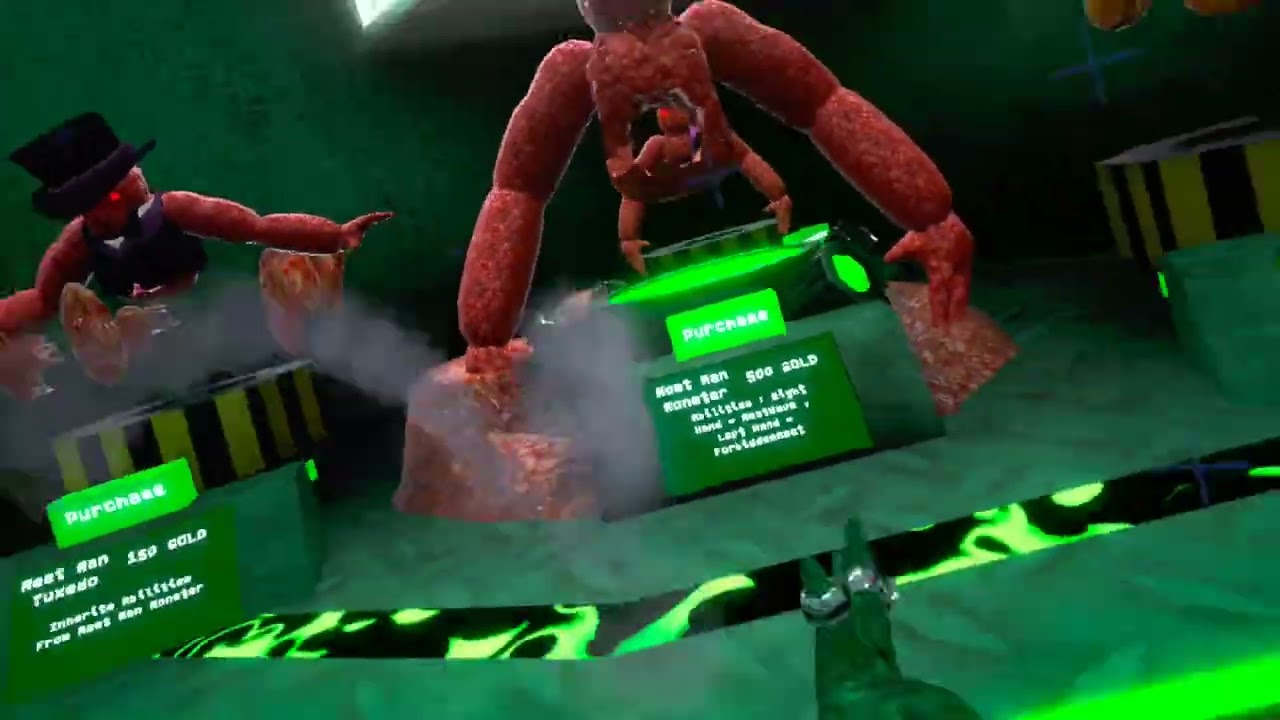 Play be the monster in scary baboon with willow and a new friend 