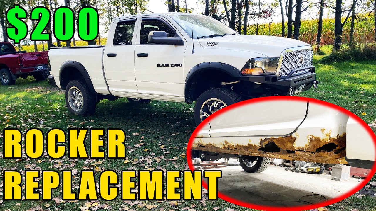 CHEAPEST & EASIEST Rocker Panel Replacement - DIY Under $200 Materials