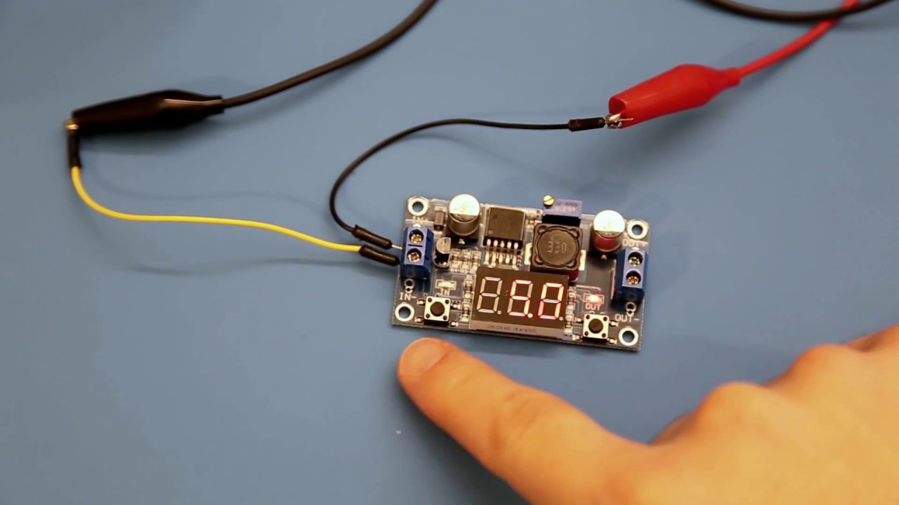 Wissenswertes zum  LM2596 Step Down Converter mit Belastungstests