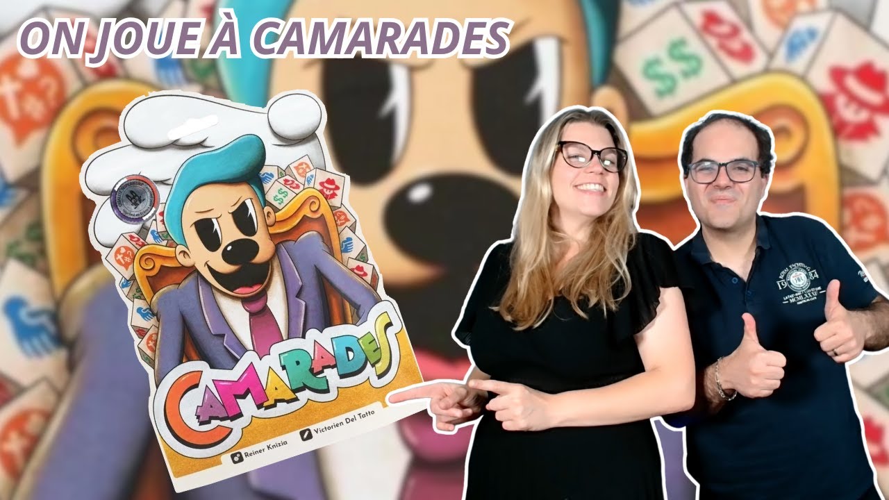 { Règles Et Partie } ON JOUE À CAMARADES | Jeu De Société | Le Passe temps
