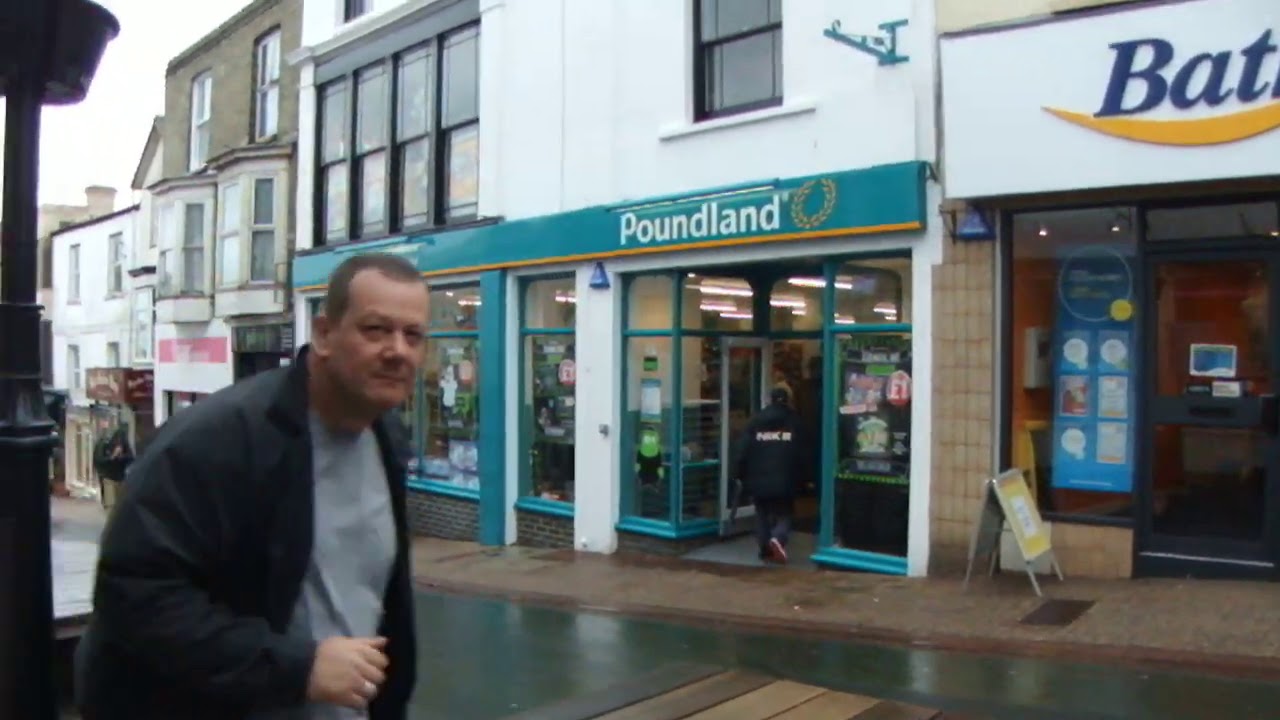 Ryde, Isle of Wight - High Street in October 2015.